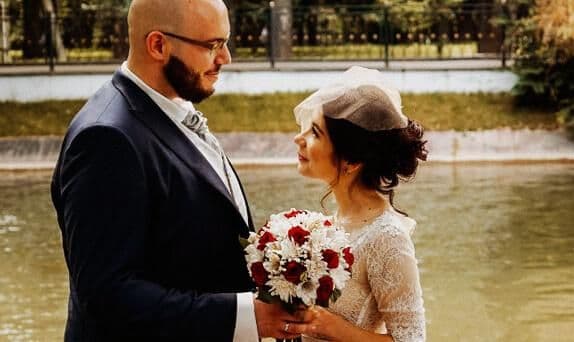 Glückliches Paar: Alexandra und Andreas (Oktober 2019)