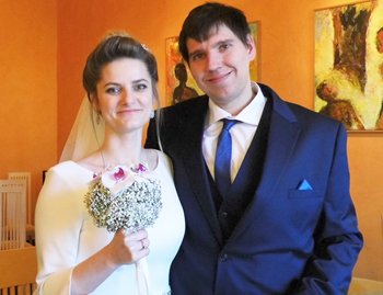 Ehepaar  Ekaterina und Jochen