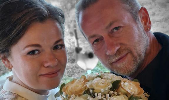 Glücklich verheiratet: Katsiaryna und Dirk
