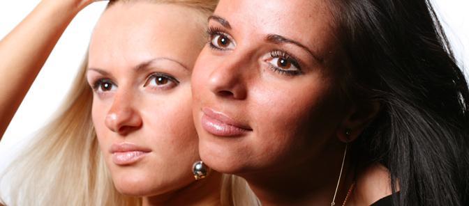 Russische und ukrainische Frau